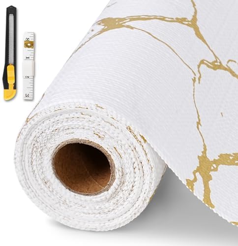 Drawer and Shelf Liner for Kitchen Cabinet Non-Adhesive 18in x 30FT by GTJ