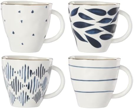 Lenox Blue Bay Porcelain 12-Piece Dinnerware Dessert Set for 4 - Image 5