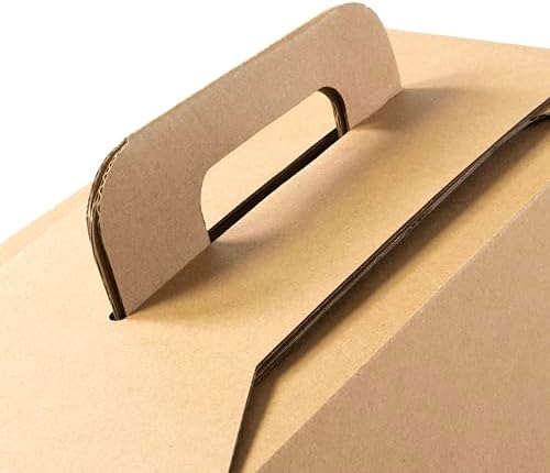 Disposable Coffee To Go Container for Catering Hot or Cold Beverages; 10 Portable and Insulated 96 oz Carafe; Cardboard Coffee Box with Handle; Includes 100 Pack Plastic Stir Sticks - Image 6