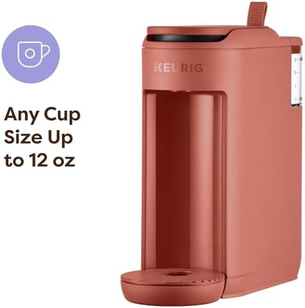 Keurig K-Mini Mate Single Serve K-Cup Pod Coffee Maker, Brews Up to 12 oz Cup, Compact Portable Coffee Machine for Small Spaces, Great for Dorms & Offices, Red Rocks - Image 3