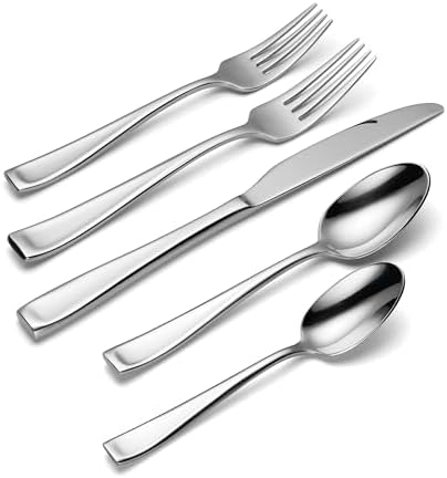Oneida Moda 65-Piece 18/10 Silverware Set for 12, Flatware - Image 3