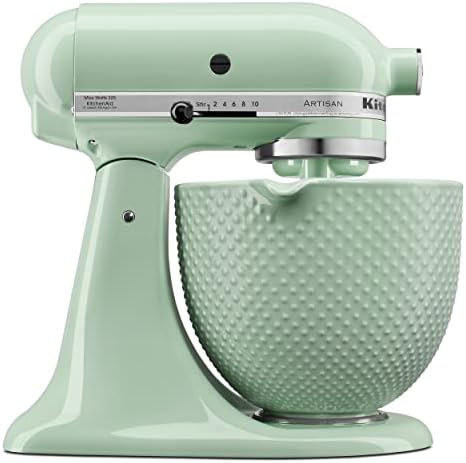 KitchenAid 5Q Dew Drop Ceramic Bowl, for 5Q Tilt-Head Mixers, KSM2CB5TDD - Image 4