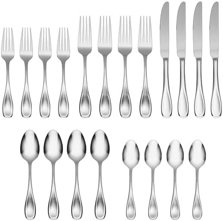 Oneida Voss 20-Piece 18/0 Silverware Set for 4, Flatware - Image 2