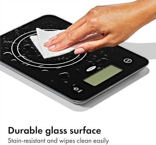OXO Good Grips 22 Lb Everyday Glass Food Scale - Image 6