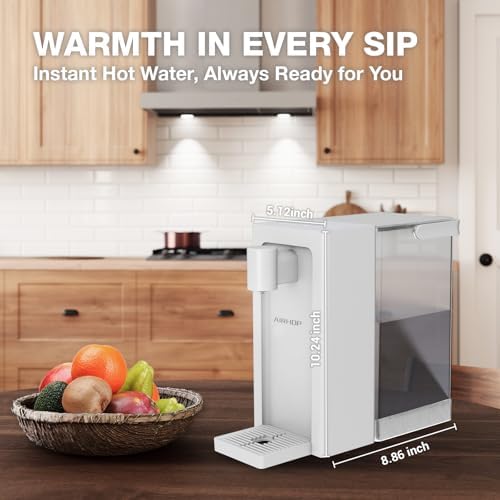 AIRHOP 3L Instant Hot Water Dispenser Countertop 5 Temp 3 Volume Options - Image 5