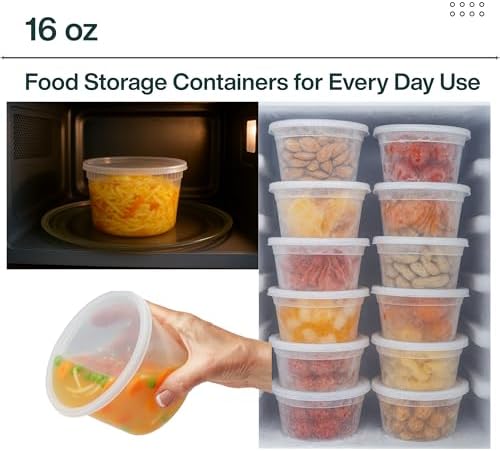 Reusable Plastic BPA-Free Food Storage Deli Container Leak‑Proof - Image 5