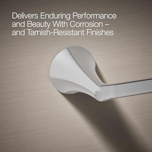 Kohler 35930-CP Buckley™ 9" towel bar, Polished Chrome - Image 7