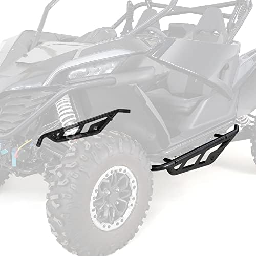 KEMIMOTO Nerf Bars Rock Sliders, Heavy Duty Black Tree Kickers Side Bumpers - Image 2