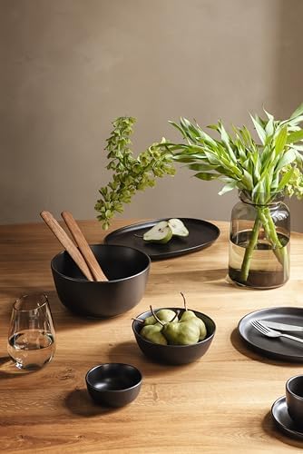 Eva Solo | Nordic Kitchen Bowl 0.15l Ø10cm | Dishwasher & Microwave Safe | Black Stoneware | Danish Design, Functionality & Quality | Set of 4 | Black - Image 3