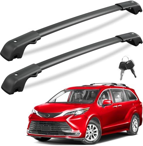 KINGGERI 300Lbs Roof Rack Cross Bars for Toyota Sienna 2021-2026 by KINGGERI