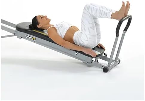 Total Gym Pilates Toe Bar Accessory for Full Body Strength Training Workouts, Black - Attaches to Standard Squat Stand in Home Gyms - Image 2
