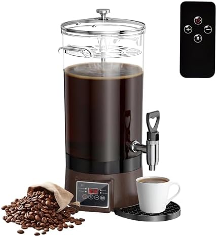 Commercial Coffee Urn Hot Beverage Dispenser Hot Chocolate Maker 19L 125Cup by GKFF