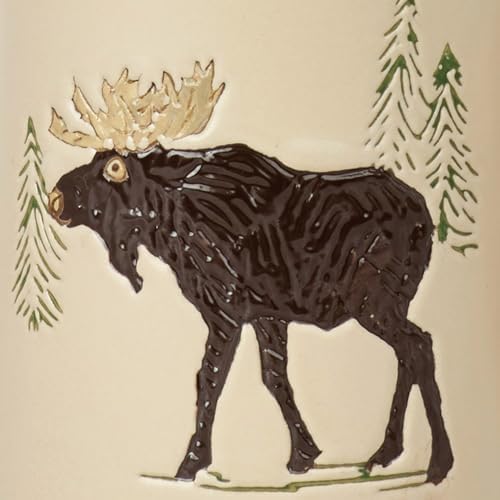 Park Designs Rustic Retreat Moose Mug Set of 4 - Image 3