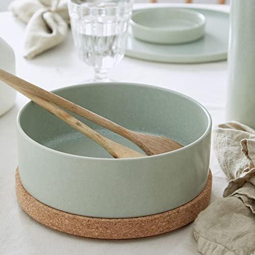 Costa Nova 9" Cork Trivet Lid - Redonda Collection, Natural | Heat Safe Tableware | Natural Portuguese Cork Material | Restaurant Quality Serveware - Image 5