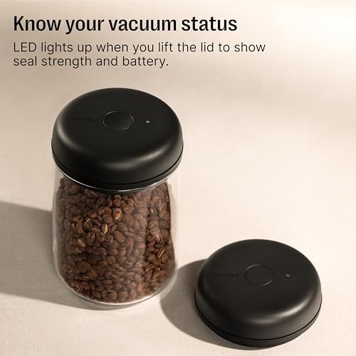 Fellow Atmos Electric Vacuum Coffee Canister 1.2L - Auto-Seal Steel - Image 5