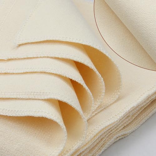 Pack of 3 Baker's Linen Cloth Bread Baking 75 x 45 cm Natural Baker's Linen Dough Cloth Proofing Foil for Bread Baking Accessories Swirl Cloth for Dough Preparation and Baking for Families, Bakers and - Image 6