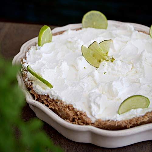 Casafina Ceramic Stoneware 12" Pie Dish - Impressions Collection, White | Microwave & Dishwasher Safe Dinnerware | Food Safe Glazing | Restaurant Quality Serveware - Image 4