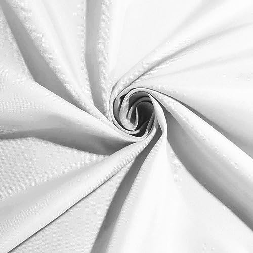 25 pcs 17-Inch White Polyester Table Napkins Reusable Washable Wedding Party Dinner Linens Tableware Supplies Decoration - Image 4