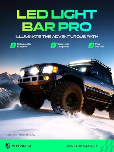 YHTAUTO 32 Inch LED Light Bar Combo 240W Off-Road Lights for Truck UTV ATV - Image 2