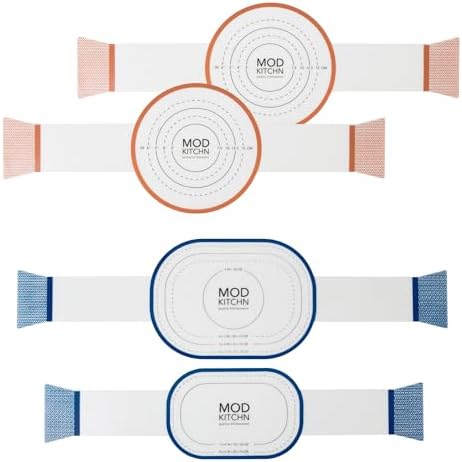 2-Pack Round, Large Oval and Small Oval Silicone Bread Sling Bundle by ModKitchn