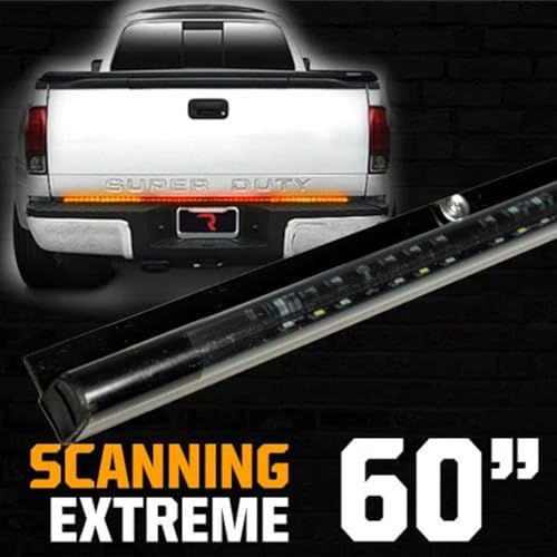 RECON - Universal Fit 60" Tailgate Light Bar High Power Running LED Lights with Scanning Amber Signals, Brake & Reverse Lights for Trucks & SUVS - Image 2