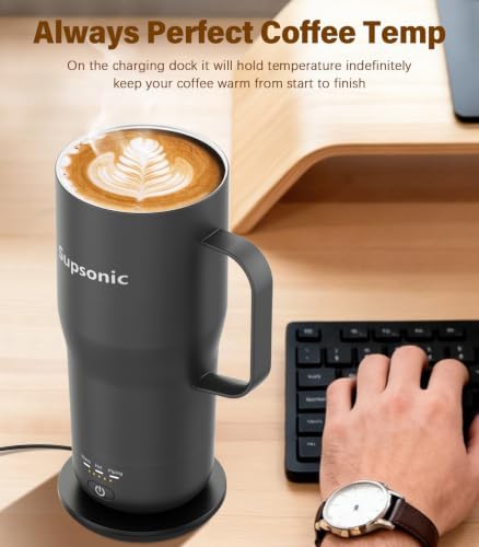 Supsonic Heated Coffee Mug, 20oz Electric Temperature Control Cup (S3) - Image 3