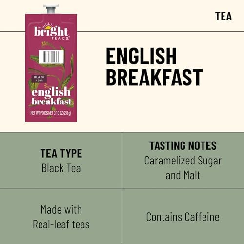 The Bright Tea Co. English Breakfast Tea Fresh Pack for Flavia Brewers (Pack of 100 Fresh Packs) - Image 2