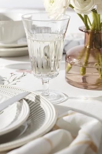 Lenox French Perle Groove White All-Purpose Bowls, Salad Bowl Set for 4 - Image 7