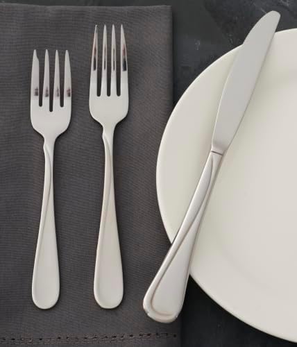 Oneida Flatware Flight Salad Forks 18/0 Silverware Set for 4, (4-Piece) - Image 6