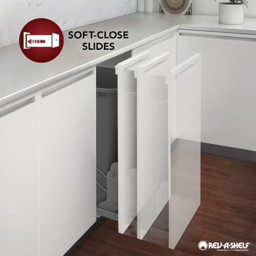 Rev-A-Shelf Pullout Bakeware Organizer w/Soft-Close, Min Opening 8.5" Wide - Image 4