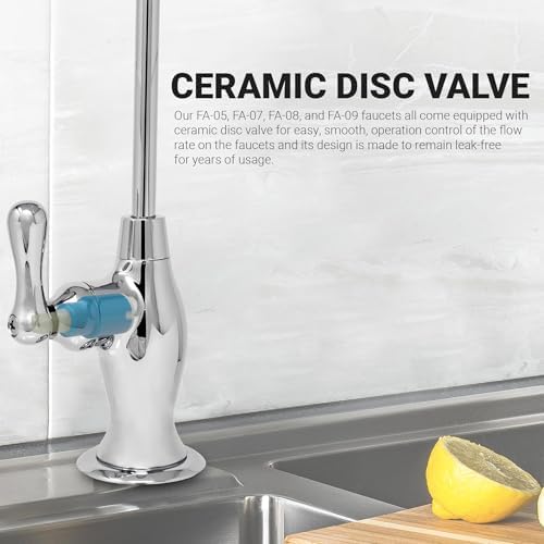 Metpure 3-Line Air-Gap RO Faucet, Chrome, NSF Certified - Image 3