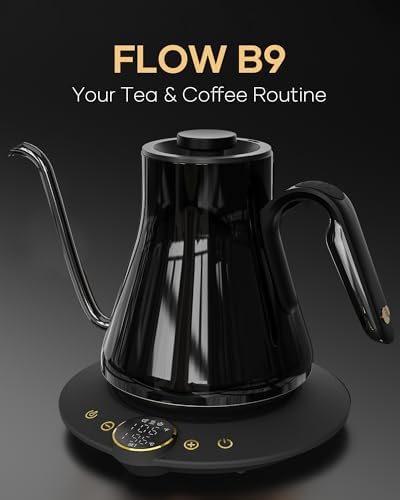Cocinare FLOW B9 Gooseneck Electric Kettle ±1°F Temperature Control - Image 3