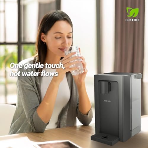 AIRHOP 3L Instant Hot Water Dispenser Countertop 5 Temp 3 Volume Options - Image 6