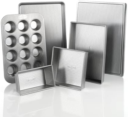 USA Pan 6 Piece Nonstick Bakeware Set by USAPan