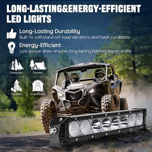 Chelhead 30W LED Light Bar with Extend Wiring & Heavy-Duty Mounting Bracket - Image 6