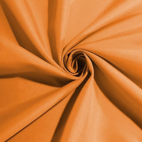 100 pcs 17-Inch Orange Polyester Luncheon Napkins - for Wedding Party Reception Events Restaurant Kitchen Home - Image 2