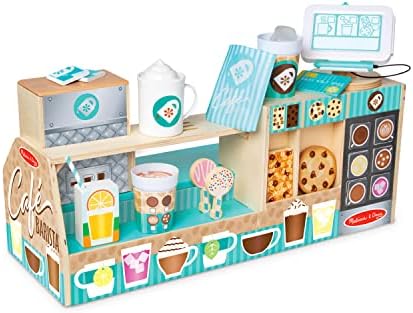 Melissa & Doug Wooden Café Barista Coffee Shop (35 Pieces) - FSC Certified by Unknown