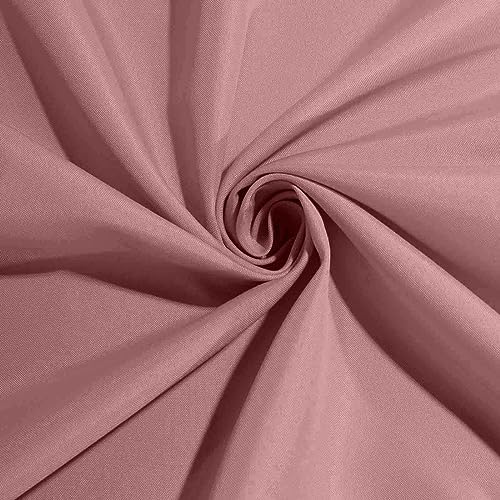 100 pcs 17-Inch Dusty Rose Polyester Table Napkins Reusable Washable Wedding Party Dinner Linens Tableware Supplies - Image 3