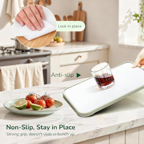 Practical White Non-Slip Shelf Liners for Kitchen Cabinets 23.6in x 20FT - Image 4
