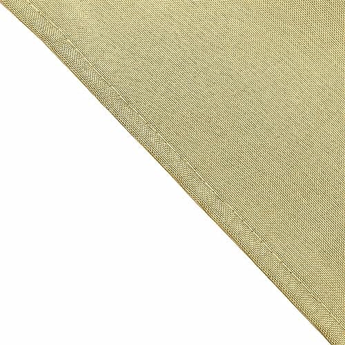 100 pcs 17-Inch Champagne Polyester Luncheon Napkins - for Wedding Party Reception Events Restaurant Kitchen Home - Image 4