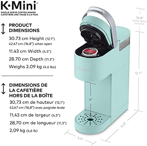Keurig K-Mini Coffee Maker, Oasis (Oasis) - Image 6