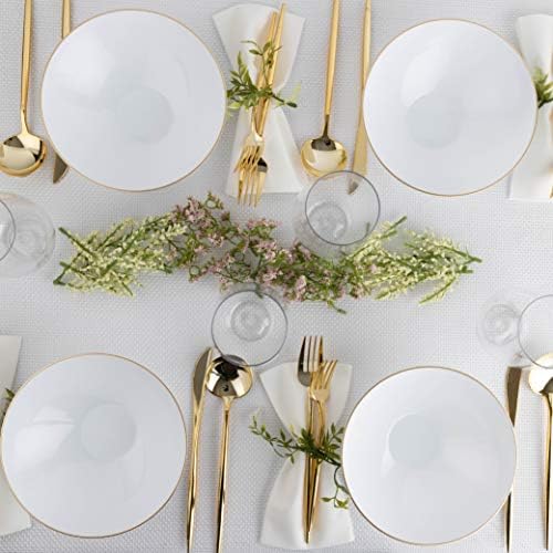 PLASTICPRO White PlasticOrganic Party Soup bowls [16 OZ 20 Count] - Image 6