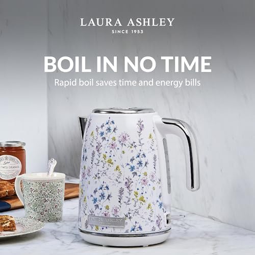 Laura Ashley Electric Kettles for Boiling Water, 1.7L Electric Tea Kettle - Image 4