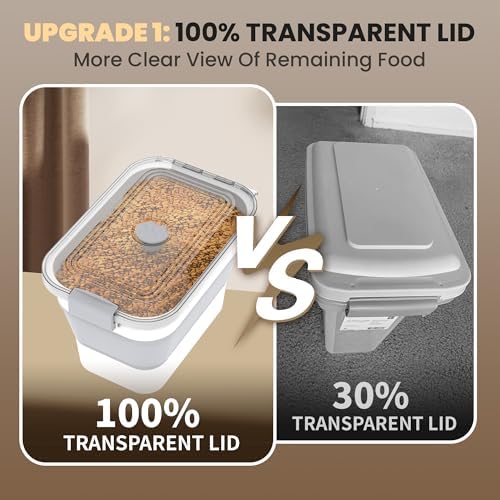 20-23 Lbs Dog Food Storage Container,Collapsible Dog Food Container - Image 4