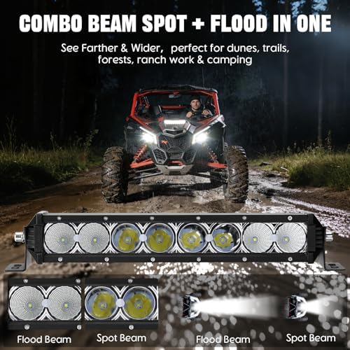 Chelhead 30W LED Light Bar with Extend Wiring & Heavy-Duty Mounting Bracket - Image 2