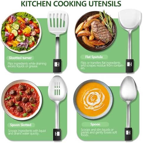 4pcs Stainless Steel Kitchen Utensils Cooking Utensils Set - Image 3
