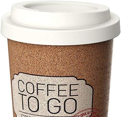 Life Story 2 Pack Corky Cup, 16 Oz Reusable Insulated Travel Mugs, Brown - Image 6
