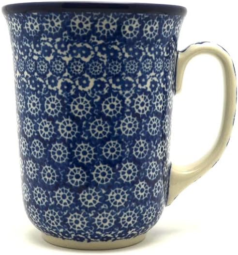 Polish Pottery Mug - 16 oz. Bistro - Midnight by Polish+Pottery+Gallery