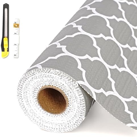 Drawer and Shelf Liner for Kitchen Cabinet Non-Adhesive 24in x 20FT by GTJ