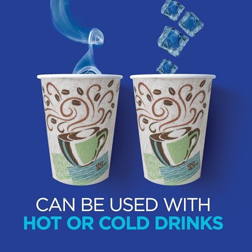 Georgia-Pacific Dixie PerfecTouch 16 oz Paper Coffee Cups By GP PRO, Coffee Haze Design, 1000 Count (50 Disposable Cups Sleeve, 20 Sleeves Per Case), 5356CD - Image 3